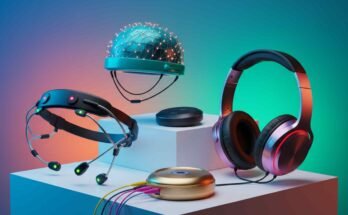 different neurofeedback devices in one frame